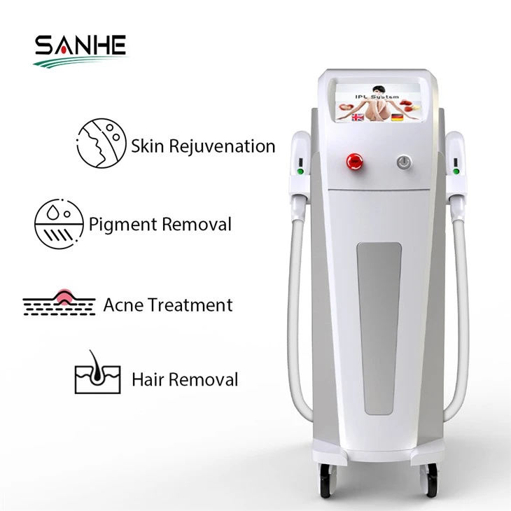 2 Handles IPL Hair Removal And Skin Rejuvenation Beauty Machine