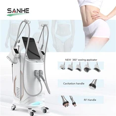 Doppelgriff-Kryolipolyse-Fettgefrier-Schlankheitsmaschine